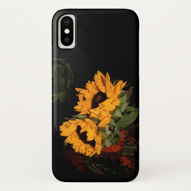 Sonnenblume Case-Mate iPhone Hülle (Rückseite)