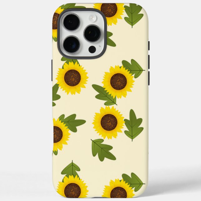 Sonnenblume Case-Mate iPhone Hülle (Rückseite)