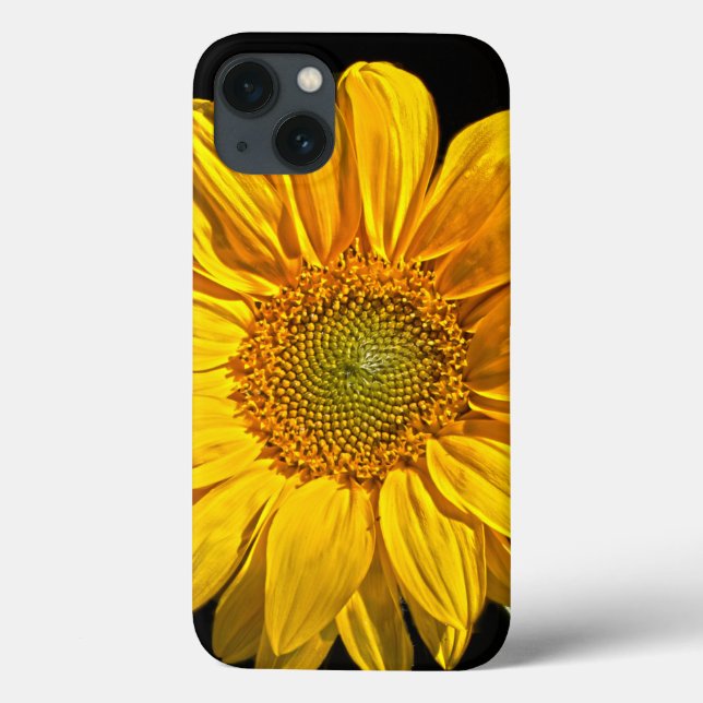 Sonnenblume Case-Mate iPhone Hülle (Rückseite)