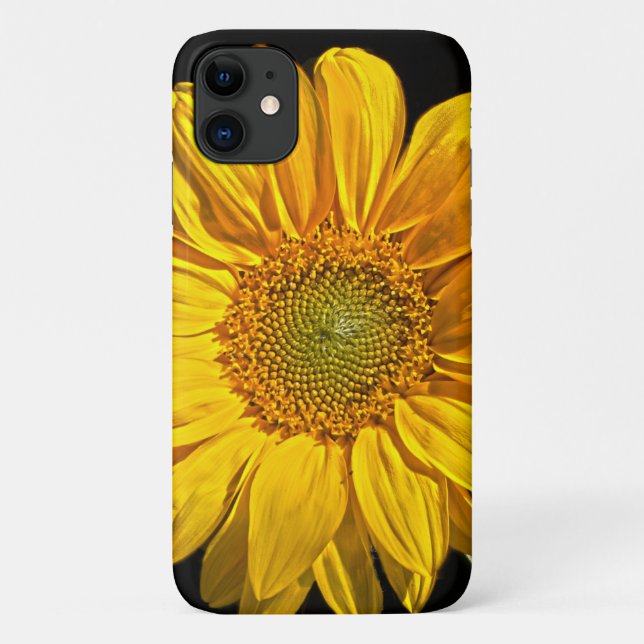 Sonnenblume Case-Mate iPhone Hülle (Rückseite)
