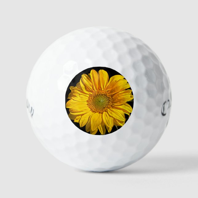 Sonnenblume css gbcna golfball (Vorderseite)
