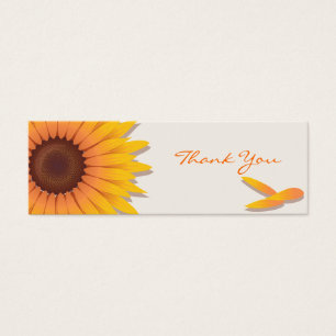 Sonnenblume Danke Custom Card