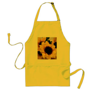 Sonnenblume, die Schürze kocht