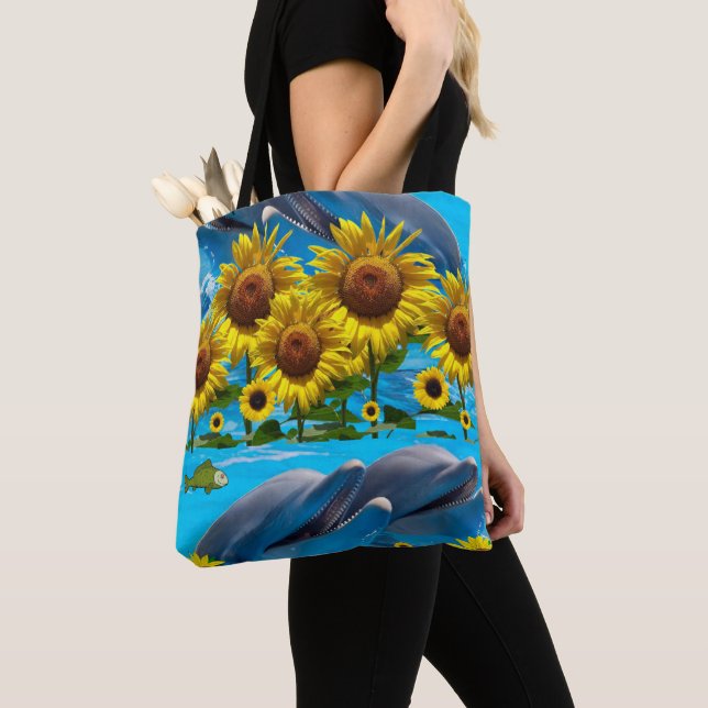 Sonnenblume Dolphin Tasche (Von Nahem)