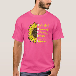 Sonnenblume Doula Midfrau Kindergeburtsbildung Geb T-Shirt