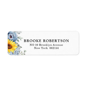 Sonnenblume Dusty Blue Slate Peony Floral Wedding