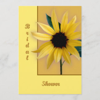 Sonnenblume Einladung