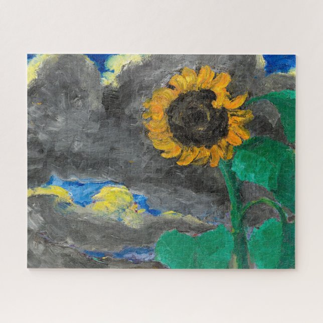 Sonnenblume | Emil Nolde | Puzzle (Horizontal)