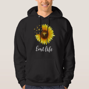 Sonnenblume Emt Life Ems Medizinische Notfalltechn Hoodie