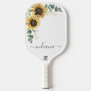 Sonnenblume Eukalyptus Script Name Botanisch Pickleball Schläger