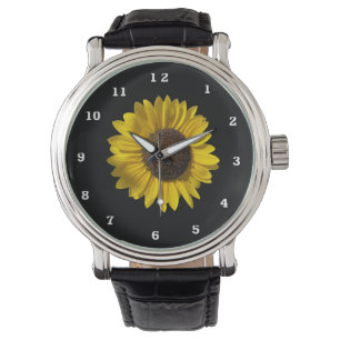 Sonnenblume eWatch Armbanduhr
