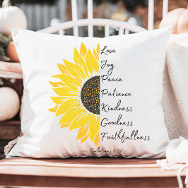 Sonnenblume Faith Kissen