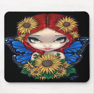 "Sonnenblume-Fee" Mousepad