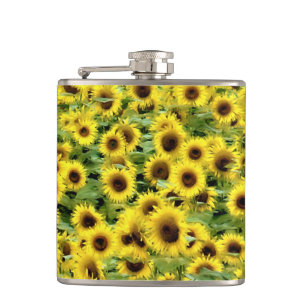 Sonnenblume Flachmann