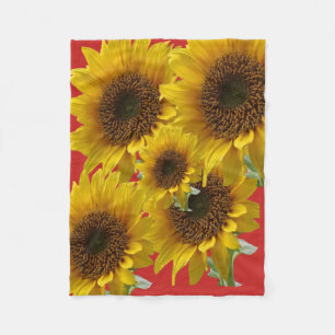 Sonnenblume Fleece Blanket