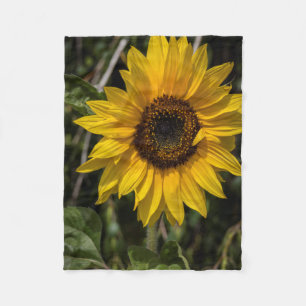 Sonnenblume-Fleece-Decke Fleecedecke
