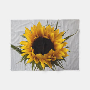 Sonnenblume-Fleece-Decke Fleecedecke