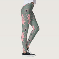 Sonnenblume Florals Rosa Hand gezeichnet botanisch
