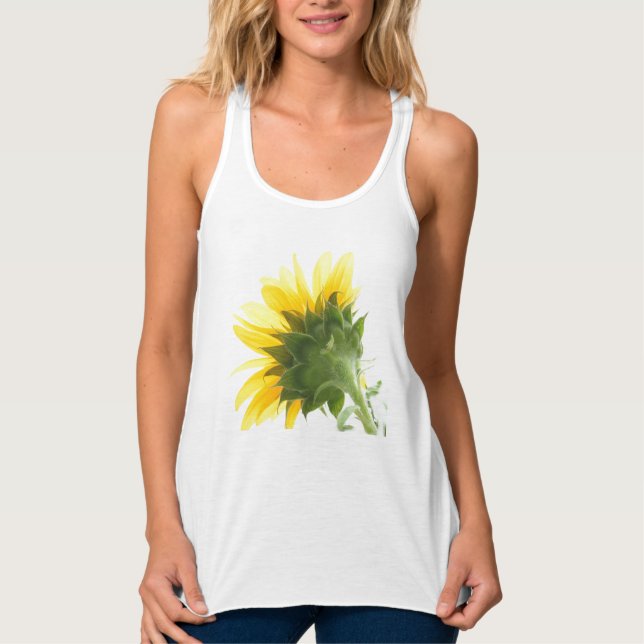 Sonnenblume Fuzz Tank Top (Vorderseite)