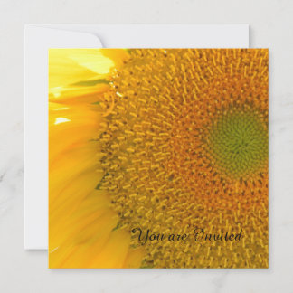 Sonnenblume Geburtstag Einladung