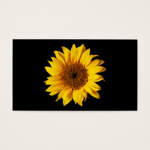 Sonnenblume-Gelb auf Schwarzem - kundengebundene
