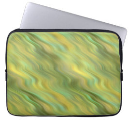 Sonnenblume Gelbe Wavy Textur Laptopschutzhülle