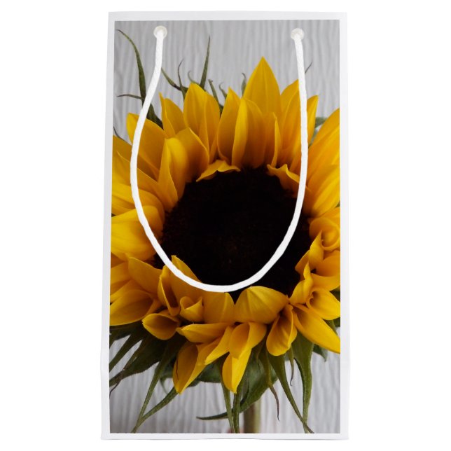 Sonnenblume-Geschenk-Tasche Kleine Geschenktüte (Vorderseite)