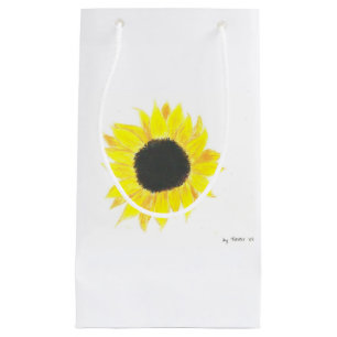 Sonnenblume-Geschenk-Tasche Kleine Geschenktüte