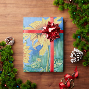 Sonnenblume Geschenkpapier