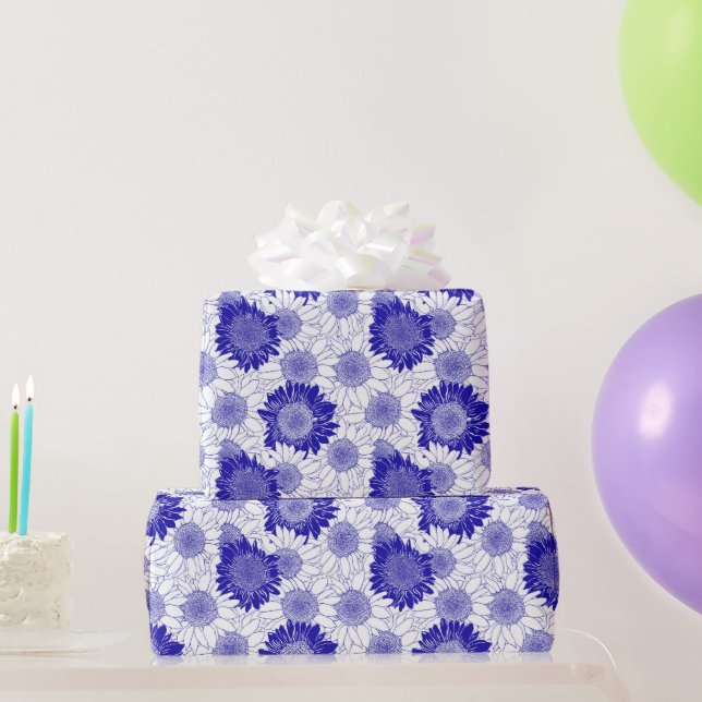 Sonnenblume Geschenkpapier (Partygeschenke)
