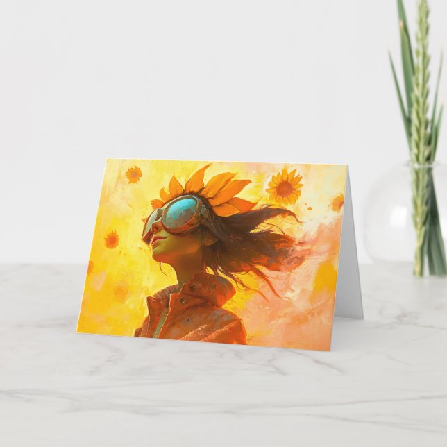 Sonnenblume Girl (Vorderseite)
