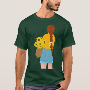 Sonnenblume Girl T-Shirt