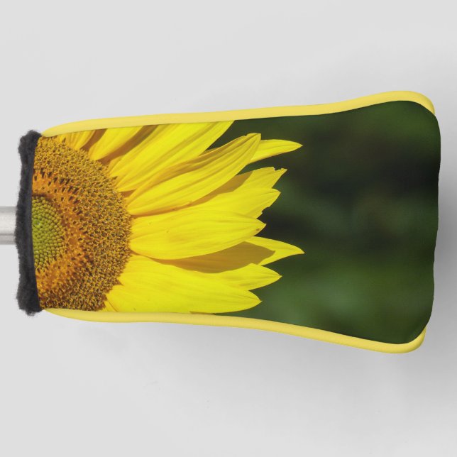 Sonnenblume Golf Head Cover Headcover (Vorderseite)