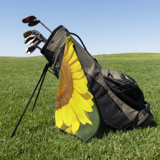 Sonnenblume Golfhandtuch (Gras)