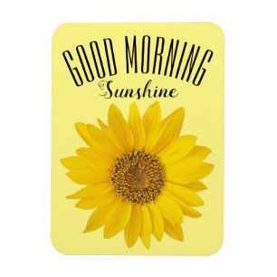 Sonnenblume Guten Morgen Sonnenschein Magnet