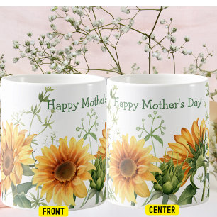 Sonnenblume Happy Mother's Day Coffee Tasse