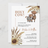 Sonnenblume Heilige Kuh Rustic Farm Baby Dusche