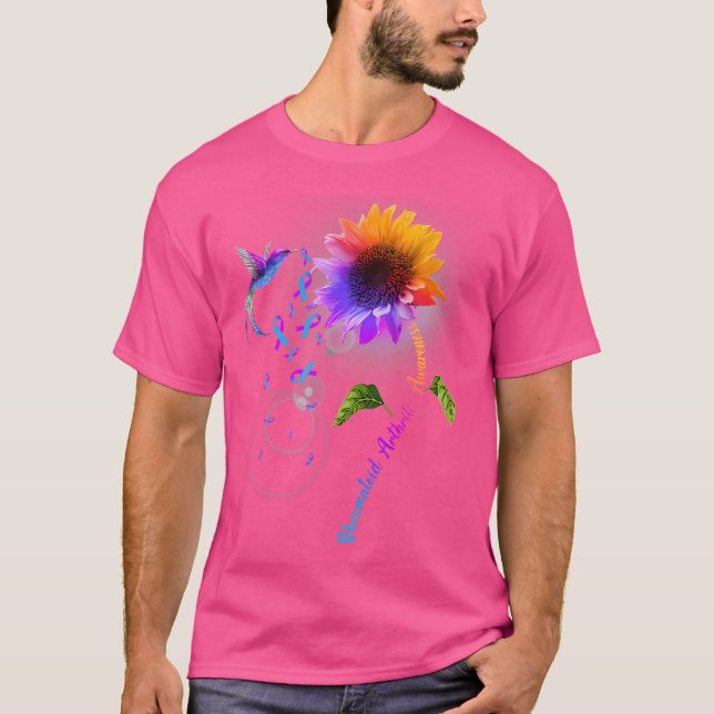 Sonnenblume Hummingbird T-Shirt (Vorderseite)