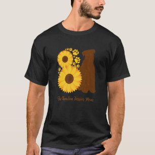 Sonnenblume Hunde Mama - Wheatie Wheaten Terrier P T-Shirt