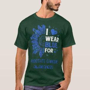 Sonnenblume Ich trage blaues Multifunktionsband-Pr T-Shirt
