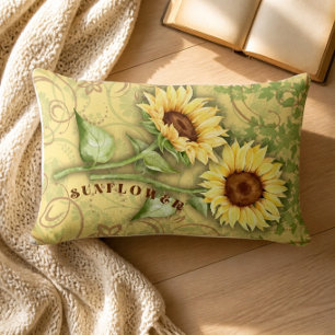 Sonnenblume II Lumbar Kissen