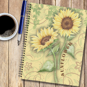 Sonnenblume II Notizbuch