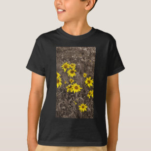 Sonnenblume im Rocky Mountain T-Shirt