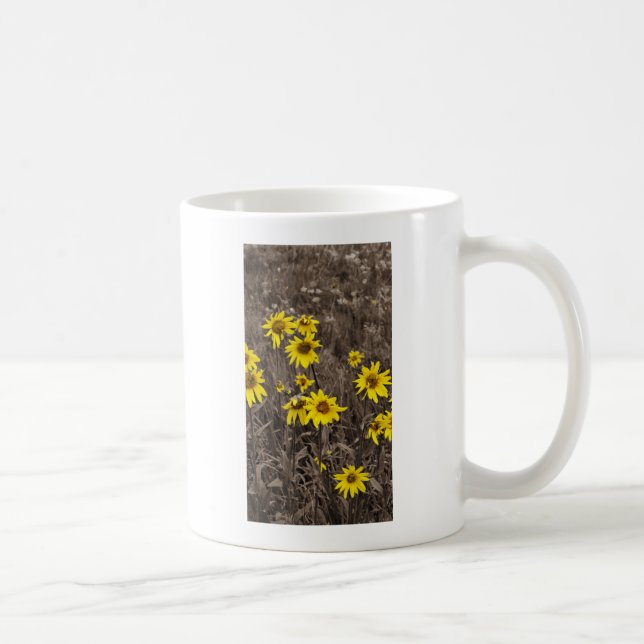 Sonnenblume im Rocky Mountain Tasse (Rechts)