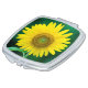 Sonnenblume im Sommer Square Compact Mirror Taschenspiegel (Gedreht)