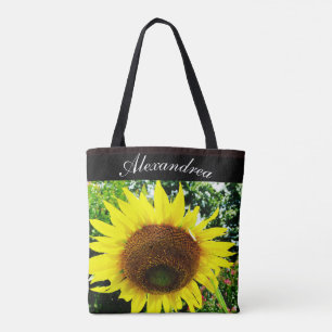 Sonnenblume in der Sonne personalisiert mit Name