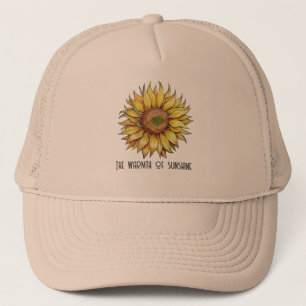 Sonnenblume individuell anpassbar truckerkappe