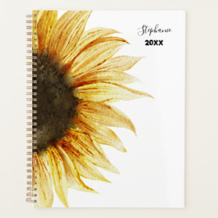 Sonnenblume Individuelle Name 2025 Planer