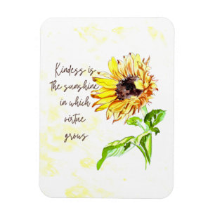 Sonnenblume Inspirationsmagazin Magnet