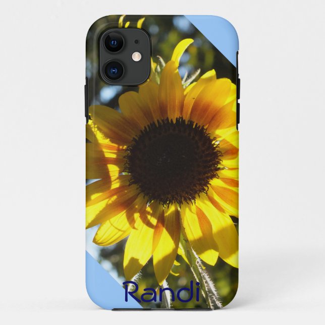 Sonnenblume iPhone 5 Fall *personalize* Case-Mate iPhone Hülle (Rückseite)
